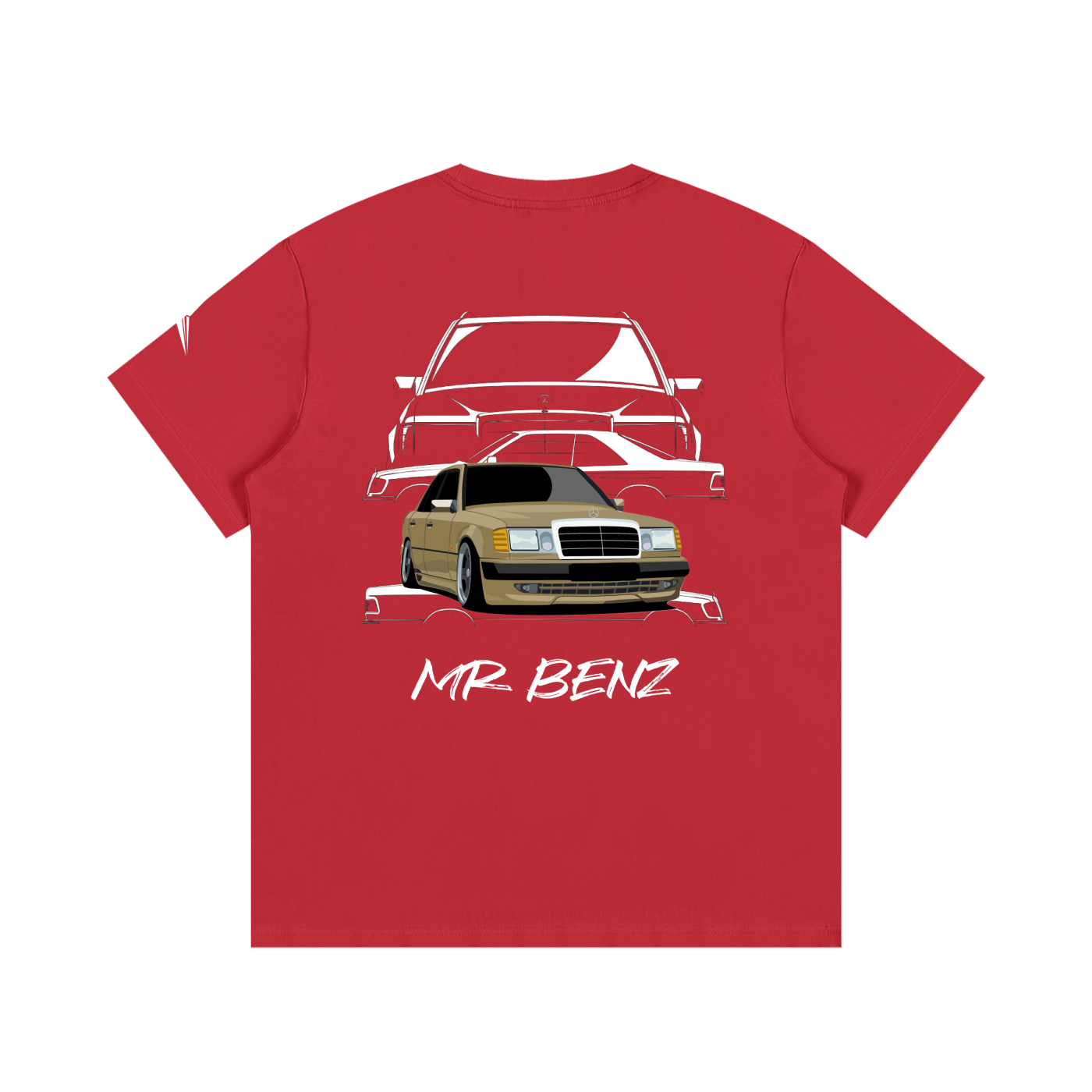 Classic Benz Cotton T-Shirt