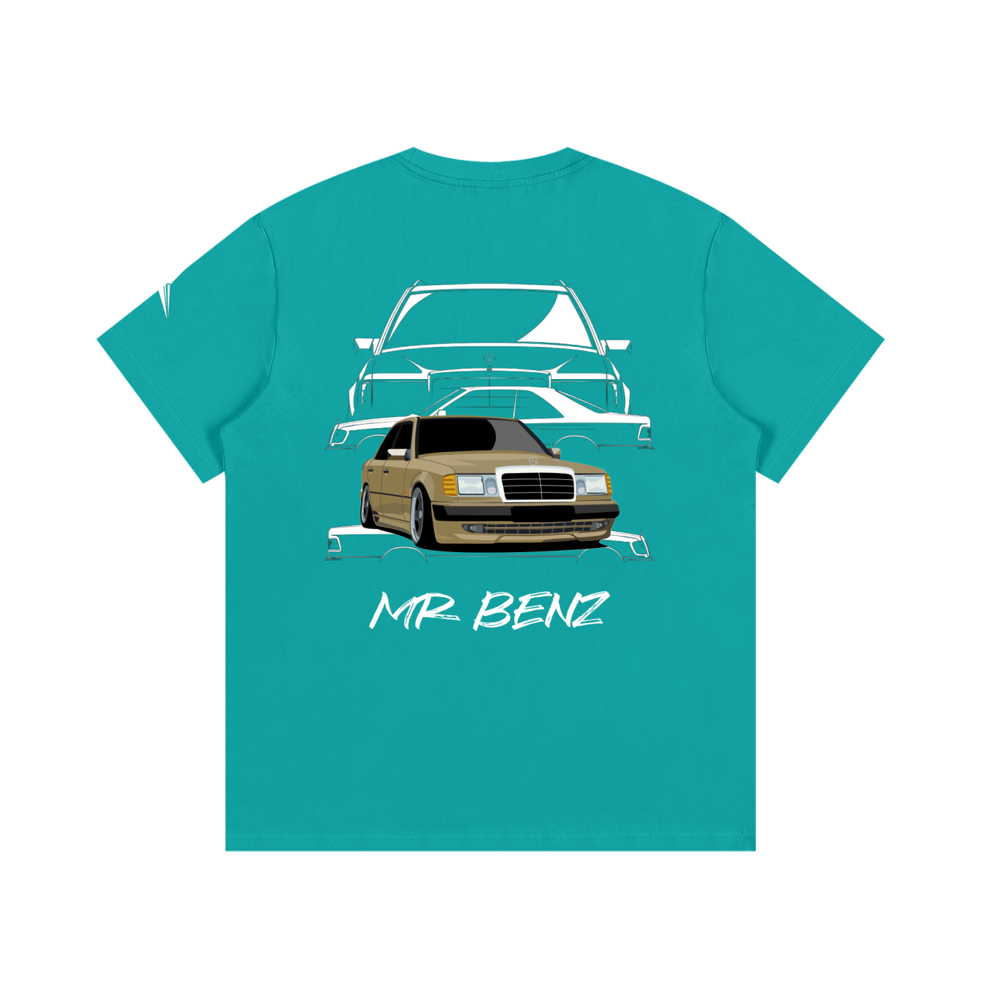 Classic Benz Cotton T-Shirt