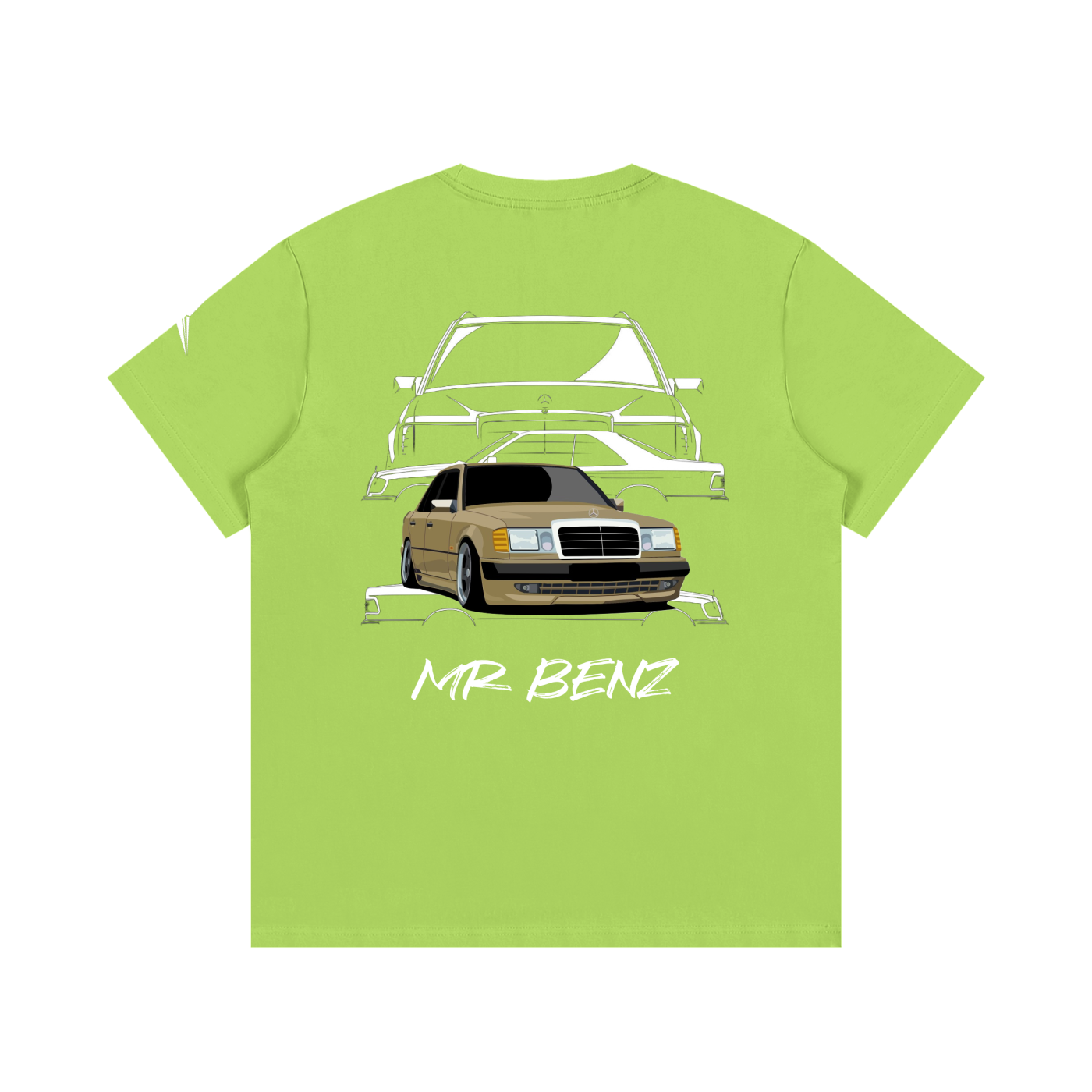 Classic Benz Cotton T-Shirt
