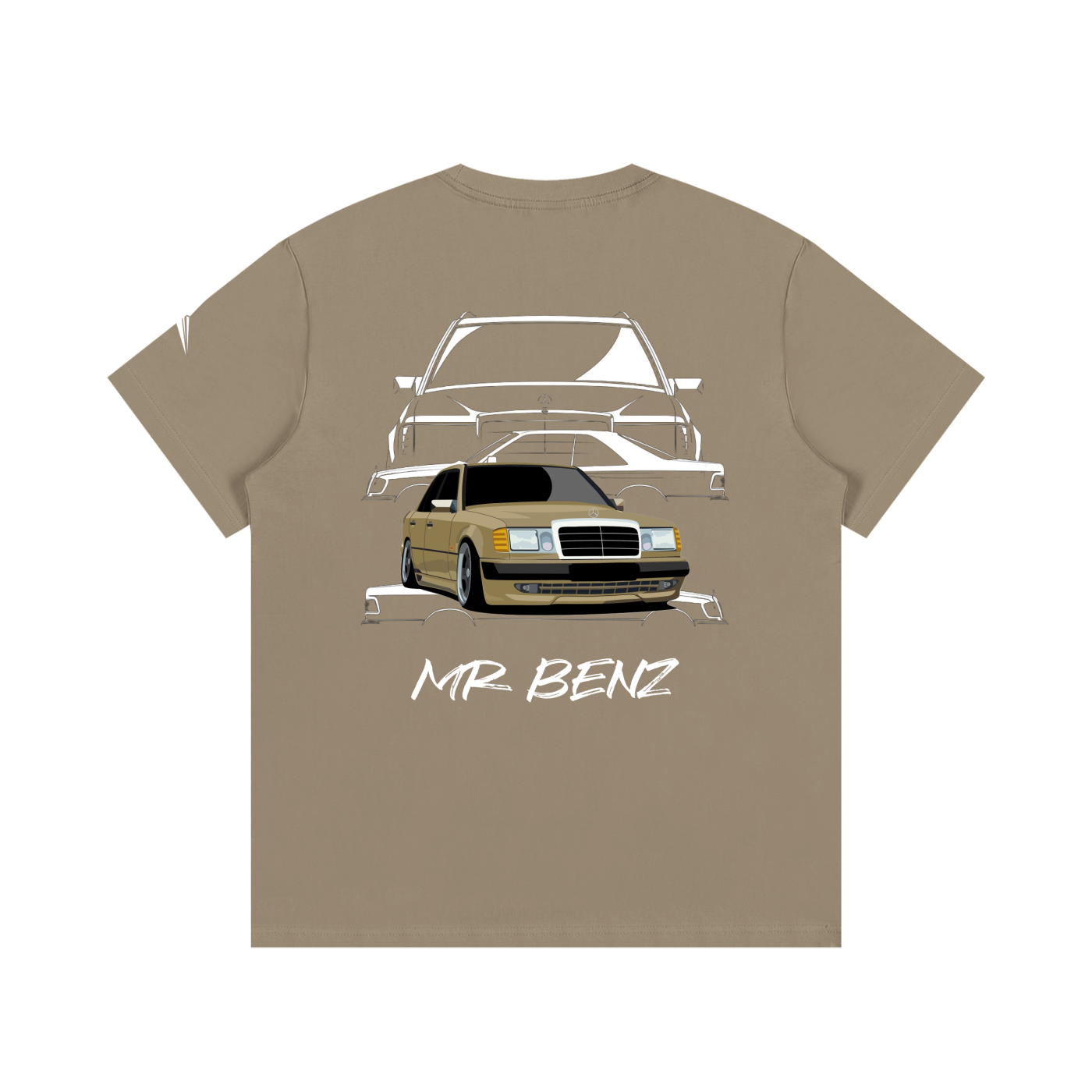 Classic Benz Cotton T-Shirt
